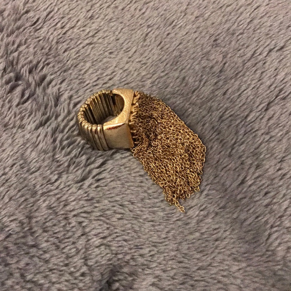 Golden Statement Ring!